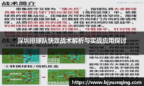 深圳排球队快攻战术解析与实战应用探讨